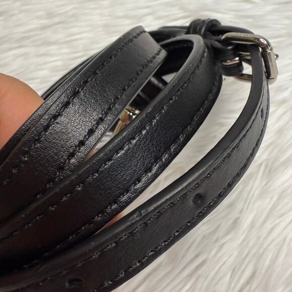 COACH Black Silver Replacement Strap - Picture 3 of 5